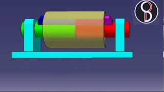 how muff or sleeve coupling animation [upl. by Nayrbo986]