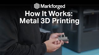 Metal 3D Printing Walkthrough  Markforged Metal X [upl. by Petey]