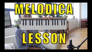 Your First Melodica Lesson  how to play the melodica for beginners  tutorial [upl. by Ivz]