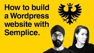 How to build a Wordpress website with Semplice [upl. by Hoehne]