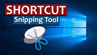 Windows 10 Snipping Tool Shortcut [upl. by Cianca913]