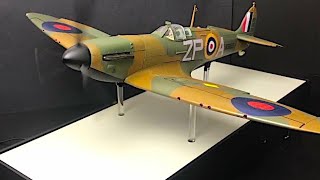 Flight of the Hachette 118 Scale Model Spitfire Mk1A [upl. by Tonneson377]