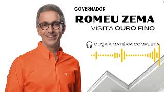 Visita de Romeu Zema a Ouro Fino [upl. by Enal]