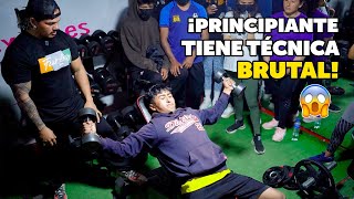 ¡Principiante tiene técnica brutal 🔥🥵 [upl. by Countess556]