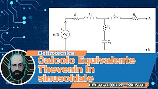 Elettrotecnica  Esercizio  Equivalente di Thevenin in regime sinusoidale [upl. by Aiepoissac803]