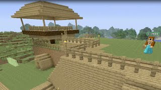 Building Stampys House 19  Chicken Coop and Farm [upl. by Acinaj236]