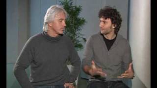 Interview with Dmitri Hvorostovsky amp Jonas Kaufmann [upl. by Anawaj952]