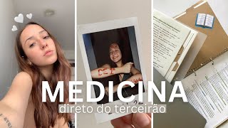 COMO PASSEI EM MEDICINA direto do terceirão a verdade 💐💖 [upl. by Maggio495]