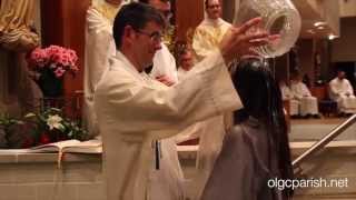 Easter Vigil 2015  Adult Baptisms [upl. by Yorle116]