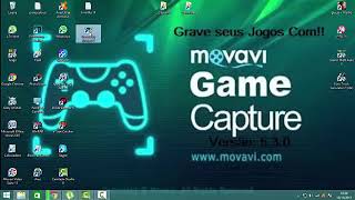 Como Baixar e instalar Movavi Game Capture 530 JÃ¡ Ativado 20172018 [upl. by Bartholomew]