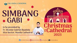 Simbang Gabi  December 18 2023 800pm [upl. by Aicercal]