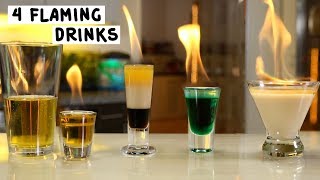 Four Flaming Drinks [upl. by Atinek]