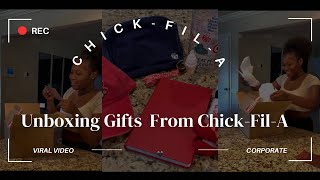 Unboxing ChickFilA Gratitude [upl. by Eeraj]