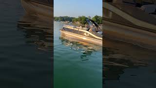 Pontoon Performance  Harris Pontoon Boats pontoon boat pontoonboat boating lakelife [upl. by Selry]