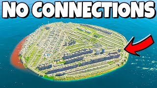 Can a COMPLETELY ISOLATED city thrive in Cities Skylines 2 [upl. by Remus176]