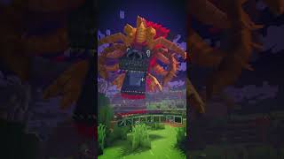 I SUMMON DEMON DRAGON in Minecraft shorts [upl. by Modesta]