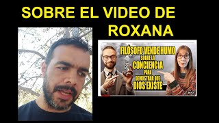 SOBRE EL VIDEO DE ROXANA  Filosofiaparalavida  A ENRIC  AdictosalaFilosofía [upl. by Briana564]