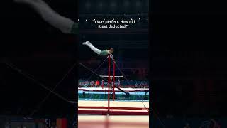 This has to be the best Kovacs ever🤯 gymnastics highbar perfect [upl. by Labinnah]