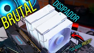 MEJOR DISIPADOR POR AIRE CALIDADPRECIO 😱 DEEPCOOL AK620 WH [upl. by Ardnahcal792]