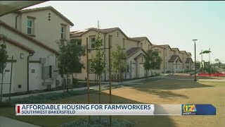 Sagewood apartments bring affordable housing for farmworkers in southwest Bakersfield [upl. by Benzel]