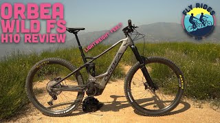 Orbea Wild FS H10 Review A Full Power But Lightweight Electric Mountain Bike [upl. by Dygall665]