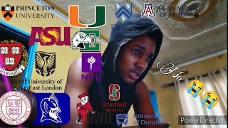 COLLEGE DECISION REACTIONS 2024 INTERNATIONAL STUDENT  AFRICAN ADDITION [upl. by Stacy]