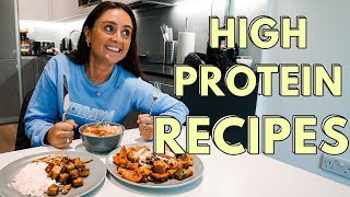 HEALTHY RECIPES  high protein vegetarian  pescatarian meal ideas [upl. by Ravens441]