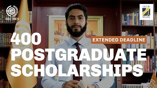 Apply now 400 Postgraduate Scholarships  SecretaryGeneral Manssour Bin Mussallam [upl. by Nolyad879]