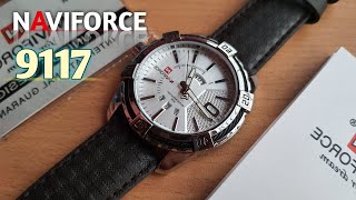 Naviforce 9117 watch unboxing First look Mens wear Mens Fashion [upl. by Lemert]