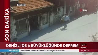 Denizlide 6 Büyüklüğünde Deprem [upl. by Brindell]