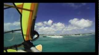 Barbados Surfing At Silver Sands amp Long Beach [upl. by Yliak]