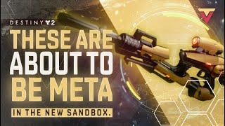 4 Exotics About to be Meta in PVP  New Sandbox [upl. by Yhotmit756]