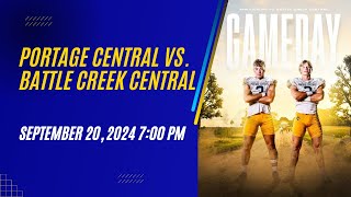 PC vs Battle Creek Central Varsity Football 2024 [upl. by Brenden]