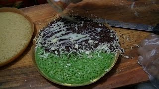 Jakarta Street Food 699 Melayu Martabak Keju Mesis Pandan BR TiVi 5174 [upl. by Eitsyrc]