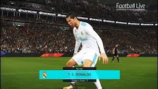 PES 2018  REAL MADRID vs SD EIBAR  Cristiano Ronaldo Hat Trick  Gameplay PC [upl. by Gunther]