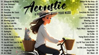 Acoustic Songs 2024 🌻 Chill English Acoustic Love Songs 2024 Cover 🌻 Best Acoustic Music of All Time [upl. by Clie914]