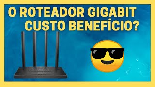 TPLINK ARCHER C6 V3 O Roteador Gigabit Com Bom Custo Benefício [upl. by Nere42]