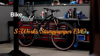 Specialized SWorks Stumpjumper EVO  Bike Build  Its time to build a big bike again [upl. by Ahsiaa497]