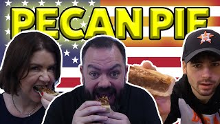 BRITS try PECAN PIE For the First Time [upl. by Madox]