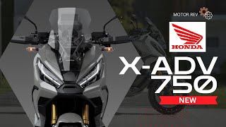 2024 Honda XADV 750 The Perfect Blend of Scooter and Adventure Bike [upl. by Reitman420]