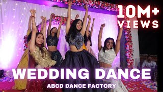 WEDDING BOLLYWOOD DANCE  ABCD DANCE FACTORY  CHOREOGRAPHY  TRENDING SONGS MIX [upl. by Ecaidnac]