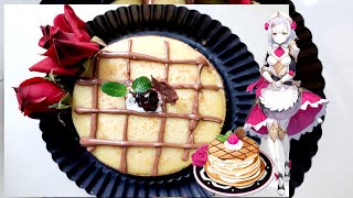 Genshin Impact Recipe  3  Lighterthanair pancakes  Noelle Specialty Dish [upl. by Nedyrb311]