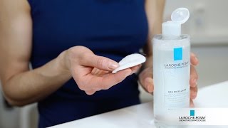 La RochePosay Micellar Cleansing Water  LovelySkin [upl. by Stronski517]