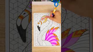 ASMR Coloring Fun with Markers 🦩 [upl. by Aicnom]