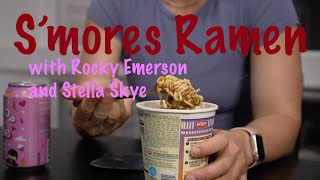 We Tried the Viral Smores Ramen Cup Noodles [upl. by Odab]