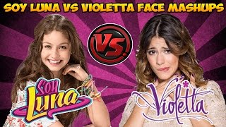 Soy Luna Vs Violetta Face Mashups [upl. by Edwards]