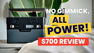 All Powers S700 Portable Battery  Never Lose Electricity Again [upl. by Atterehs]