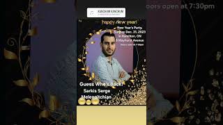 Sarkis Serge Melengitchian III  New Years Party 2023 pt4 armenianmusic party newyearsparty [upl. by Hgierb986]