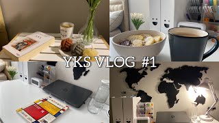 YKS VLOG 1  günlük rutinlerim sessiz vlog [upl. by Nikkie]