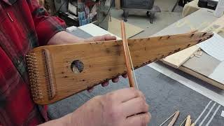 Part 6 Ringing Strings Bowing Technique for the Bowed Psaltery with Rick Long [upl. by Leynad]